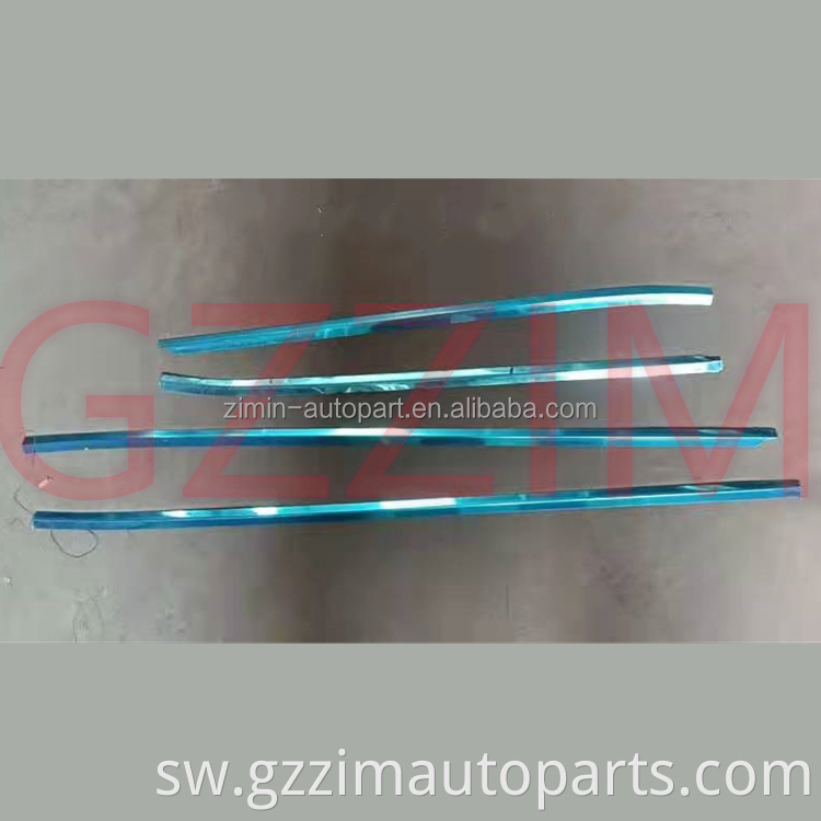 Car door trim side door moulding bumper plate for 2012-2014 HILUX REVO